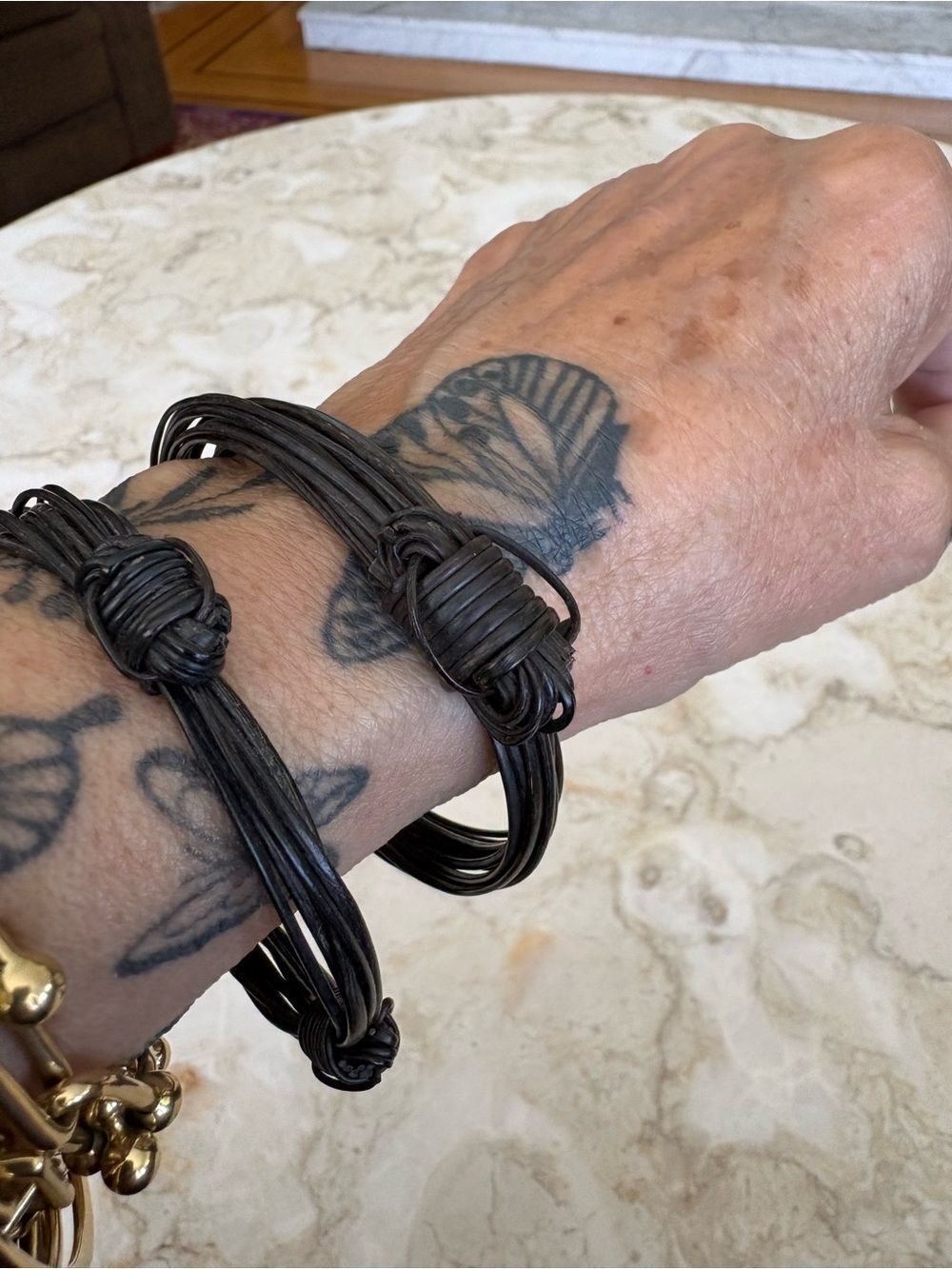 African Plant Fibre Elephant Hair Bracelets Set of 2 | Handcrafted Kenyan Tribal